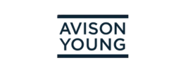 Blue logo featuring a stylized letter "W".